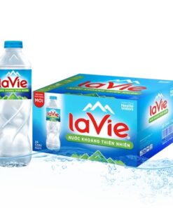Nước khoáng thiên nhiên Lavie 500ml (24 chai/thùng)