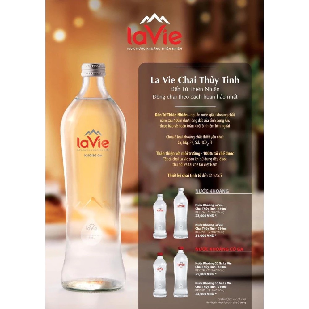 nuoc khoang lavie chai thuy tinh 3